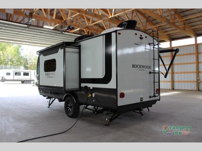 2026 Forest River RV Rockwood GEO Pro — rear three-quarter view
