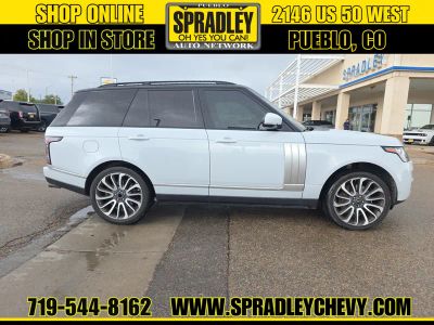 2016 Land Rover Range Rover — rear three-quarter view