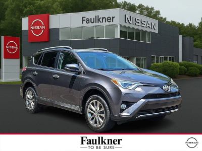 2016 Toyota RAV4 AWD 4dr Limited (GS) in Magnetic Gray Metallic 1G3 — front three-quarter view