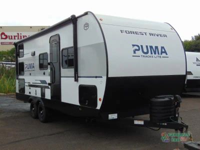 2027 Forest River RV Puma Tracks — front three-quarter view