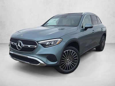 2026 Mercedes-Benz GLC 300 GLC 300 SUV in Verde Silver — front three-quarter view