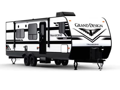 2027 Grand Design Transcend Xplor — front three-quarter view