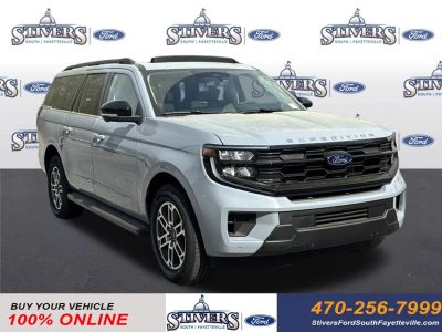 2026 Ford Expedition Max Active in Gray — front three-quarter view