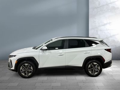 2026 Hyundai Tucson — rear three-quarter view