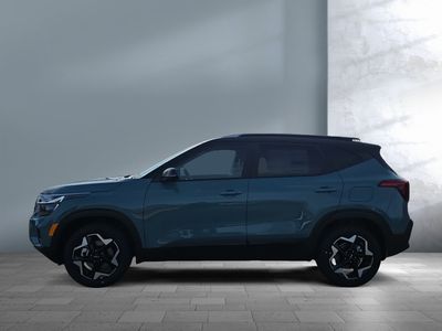 2026 Kia Seltos — rear three-quarter view