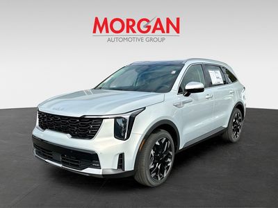2026 Kia Sorento — rear three-quarter view