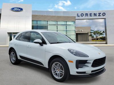 2021 Porsche Macan — rear three-quarter view