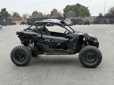 2026 Can-Am Maverick X3 X rs Turbo RR Triple Black_7.6 in. — side profile view