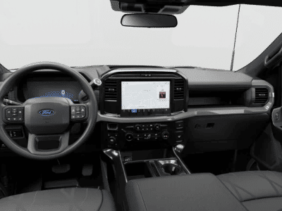 2026 Ford F-150 STX in Avalanche — front three-quarter view