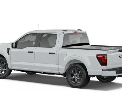 2026 Ford F-150 — rear three-quarter view