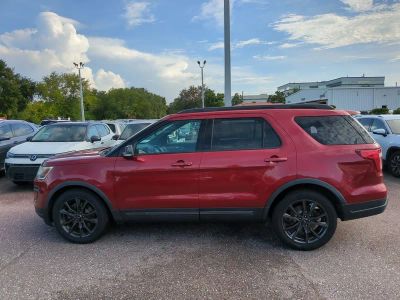 2018 Ford Explorer — side profile view