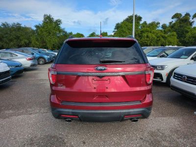 2018 Ford Explorer — interior view