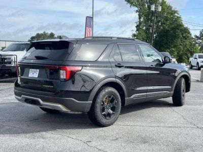 2026 Ford Explorer — rear three-quarter view