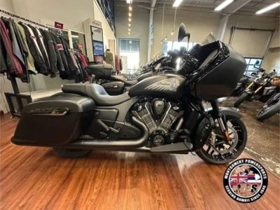 2026 Indian Motorcycle® Challenger® Dark Horse® Black Smoke — front three-quarter view