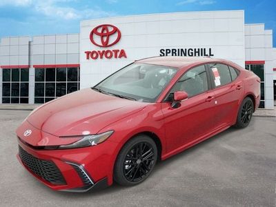 2026 Toyota Camry SE — front three-quarter view