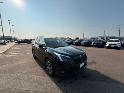 2023 Subaru Forester — rear three-quarter view