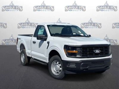 2026 Ford F-150 XL in White — front three-quarter view