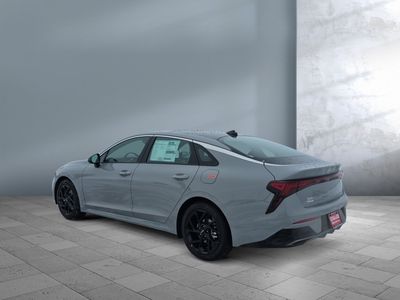 2026 Kia K5 — rear three-quarter view
