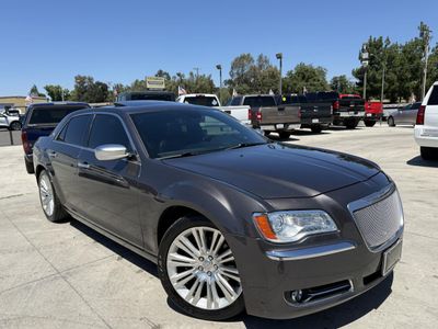 2014 Chrysler 300 in Gray — front three-quarter view