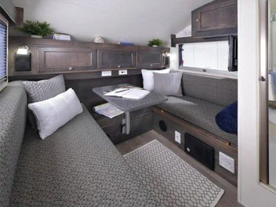2020 nuCamp RV TAB 320 Boondock Lite — front three-quarter view