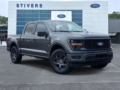 2026 Ford F-150 STX in Gray — front three-quarter view