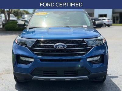 2023 Ford Explorer — rear three-quarter view