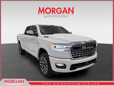 2026 Ram 1500 Limited in Bright White Clearcoat — front three-quarter view