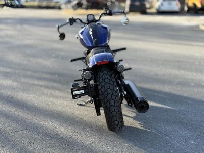 2025 Indian Motorcycle Scout Bobber Limited +Tech Spirit Blue Metallic - Photo 6