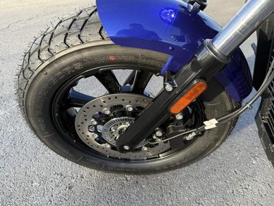 2025 Indian Motorcycle Scout Bobber Limited +Tech Spirit Blue Metallic - Photo 9