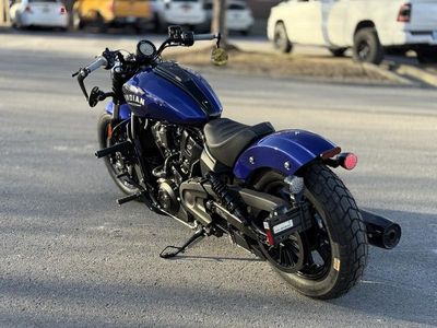 2025 Indian Motorcycle Scout Bobber Limited +Tech Spirit Blue Metallic - Photo 5