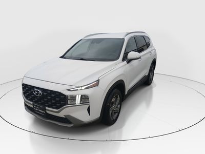 2023 Hyundai Santa Fe — rear three-quarter view