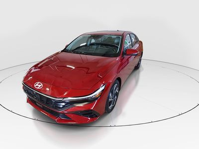 2024 Hyundai Elantra — rear three-quarter view