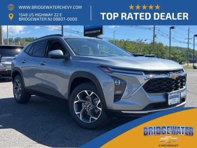 2026 Chevrolet Trax LT in Sterling Gray Metallic — front three-quarter view