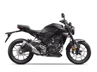 2025 Honda® CB300R — front three-quarter view