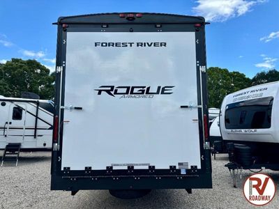 2026 Forest River RV Vengeance Rogue Armored — engine compartment view