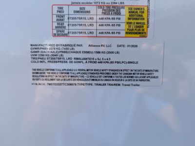2026 Alliance RV Delta Ultra Lite — photo 15 view