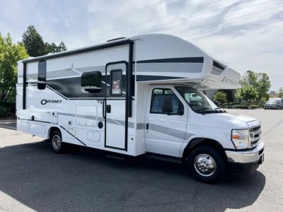 2027 Entegra ODYSSEY — front three-quarter view