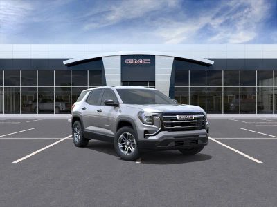 2026 GMC Terrain Elevation in Sterling Metallic — front three-quarter view
