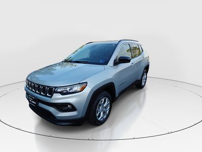 2024 Jeep Compass — rear three-quarter view