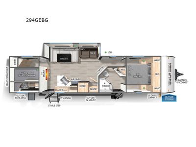 2026 Forest River RV Cherokee Wolf Den - Photo 2