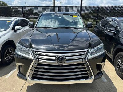 2017 Lexus LX — rear three-quarter view