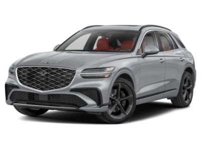 2026 Genesis GV70 3.5T SPORT ADVANCED in Savile Silver — front three-quarter view