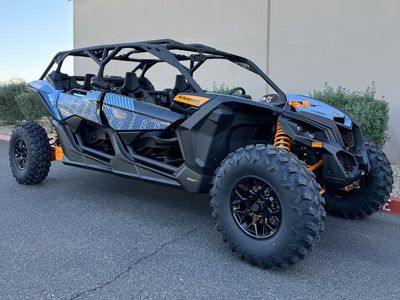 2026 Can-Am Maverick X3 MAX DS Turbo Scandi Blue & Orange Crush - Photo 1
