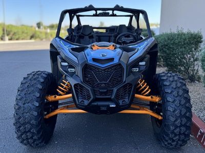2026 Can-Am Maverick X3 MAX DS Turbo Scandi Blue & Orange Crush - Photo 7