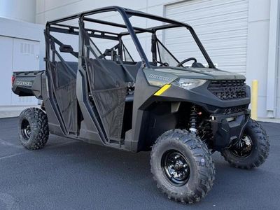 2026 Polaris Ranger Crew 1000 in GRN — front three-quarter view