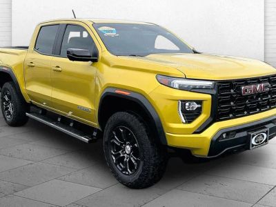 2023 GMC Canyon Elevation in Solar Flare Metallic — front three-quarter view