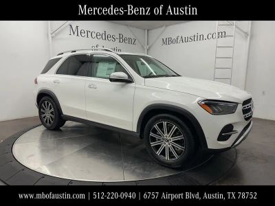 2026 Mercedes-Benz GLE 350 in Polar White — front three-quarter view