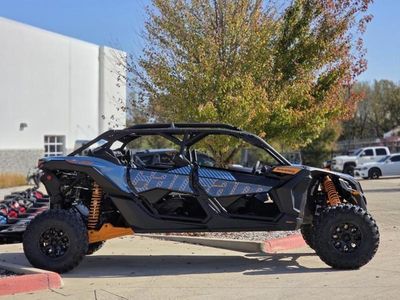 2026 Can-Am Maverick X3 MAX RS Turbo Scandi Blue & Orange Crush — photo 8 view