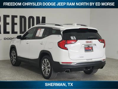 2019 GMC Terrain — rear three-quarter view