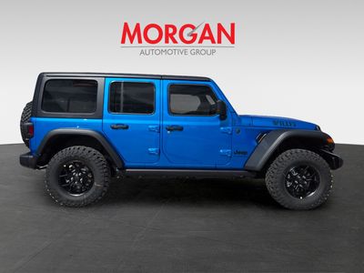 2026 Jeep Wrangler — rear three-quarter view